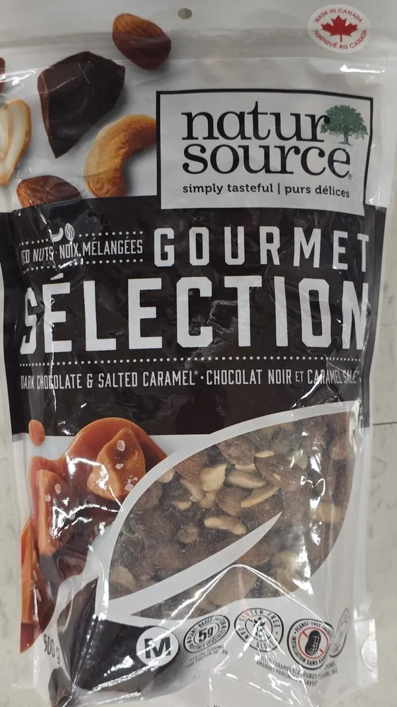 Gourmet Sélection chocolat noir et caramel salé