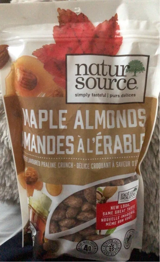 Amandes a l’érable