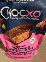 56% Cacao Dark Chocolate Almond Butter Cups