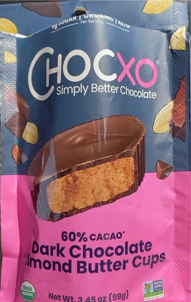 Dark Chocolate Almond Butter Cup