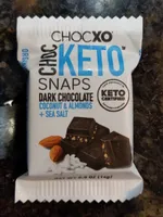 Dark Chocolate Coconut, Almond & Sea Salt Snaps
