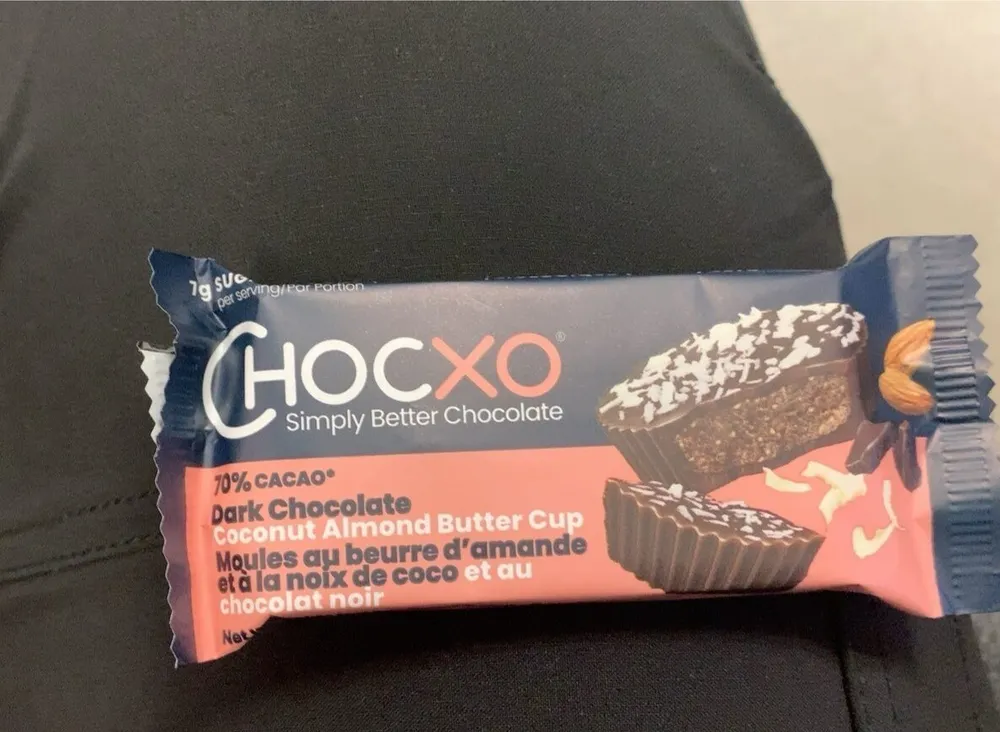 70% Cacao Dark Chocolate Coconut Almond Butter Cups