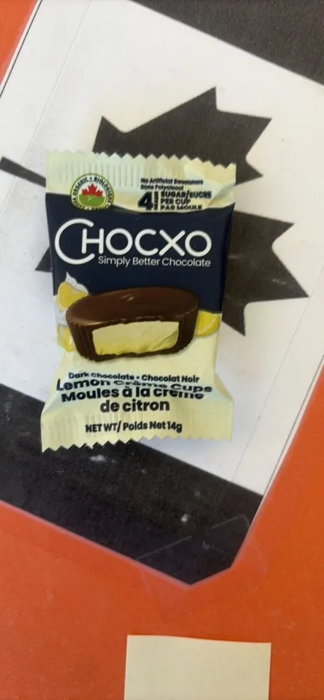 Dark Chocolate Lemon Creams