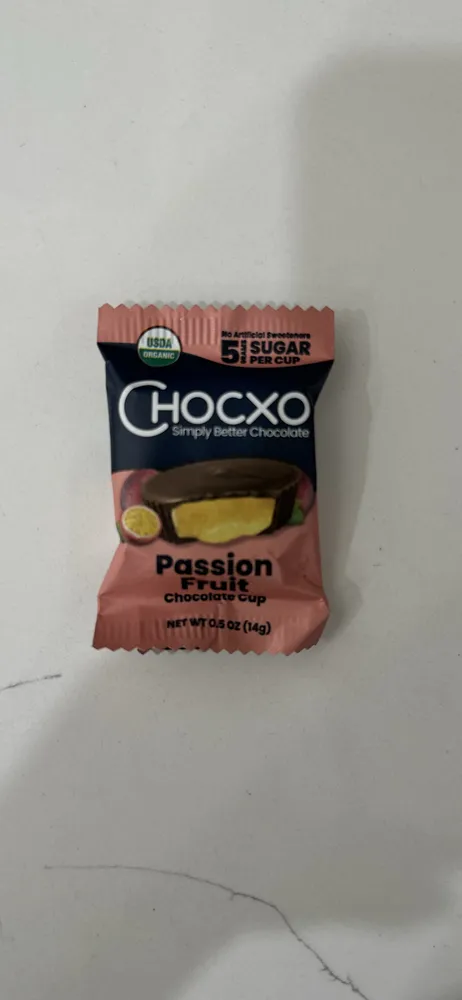 Passion Fruit Chocolate Cup