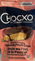 Dark Milk Chocolate Passion Fruit Cups