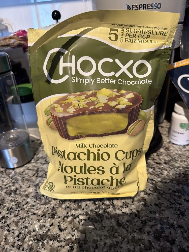 Milk Chocolate Pistachio Cup