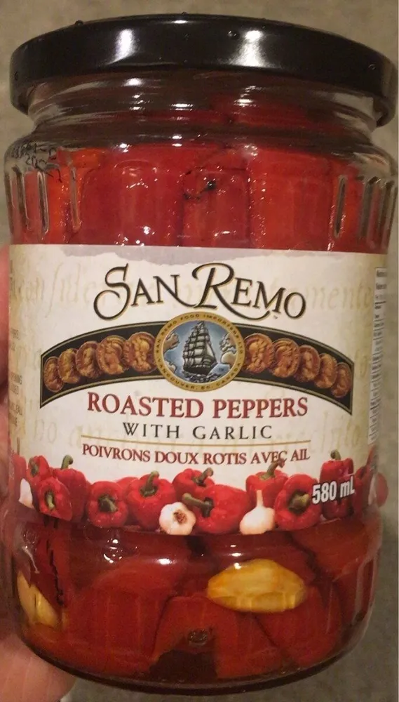 Roasted Peppers with garlic