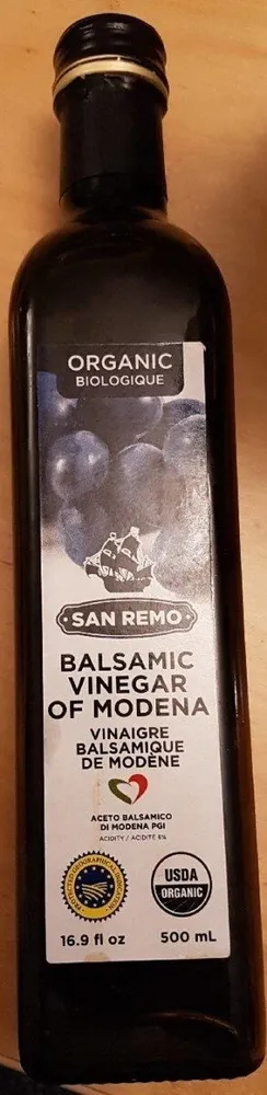 Balsamic vinegar or modena