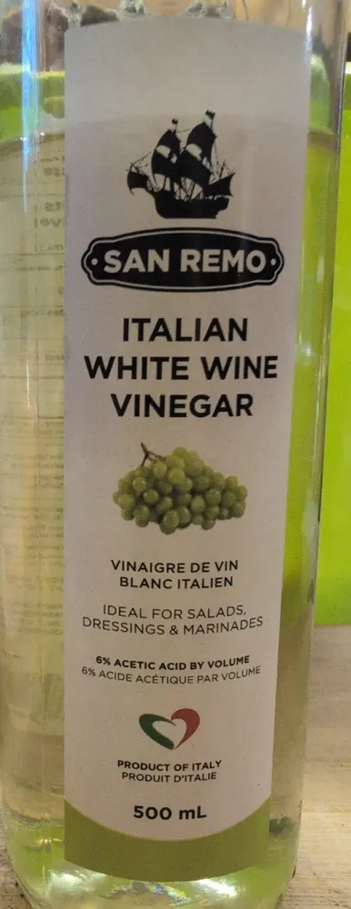 Italian White Wine Vinegar