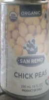 San remo chick peas