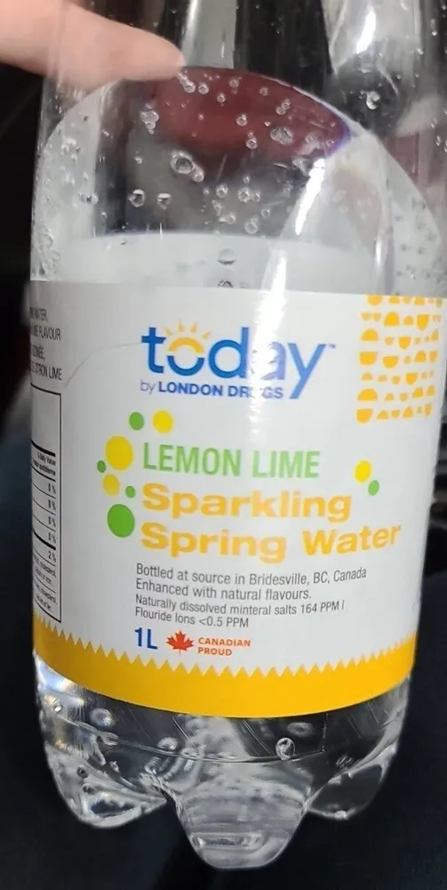 Sparkling spring water