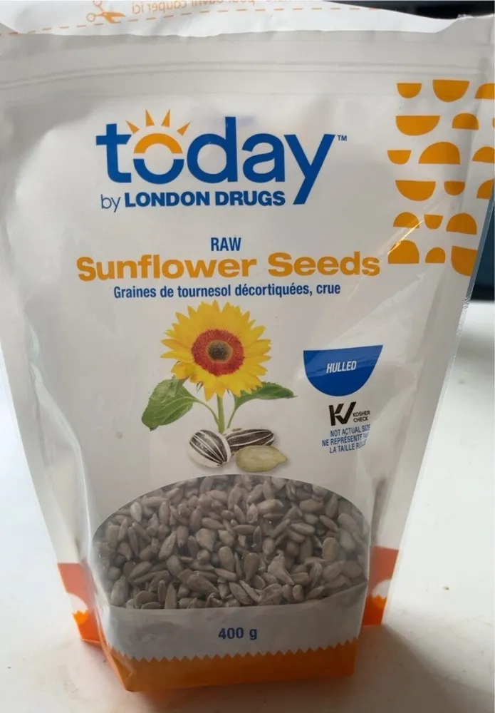 Raw sunflower seeds