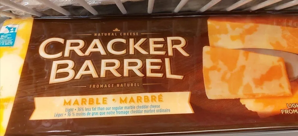 Fromage marbré léger