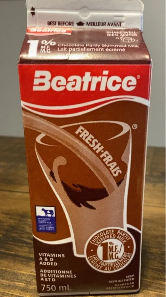 Chocolate Partly Skimmed Milk