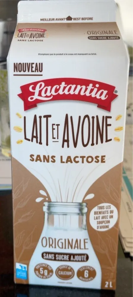 Lait et avoine