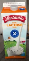 Lait sans lactose 2%