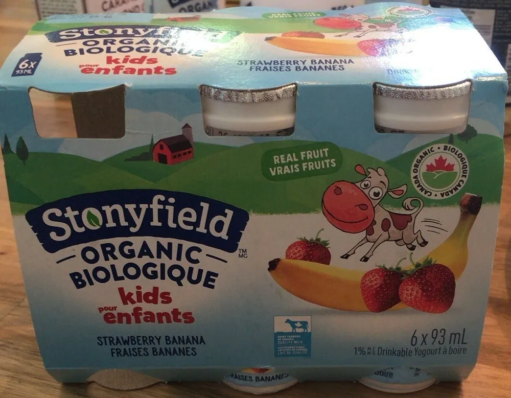 Stonyfield yogourt à boire