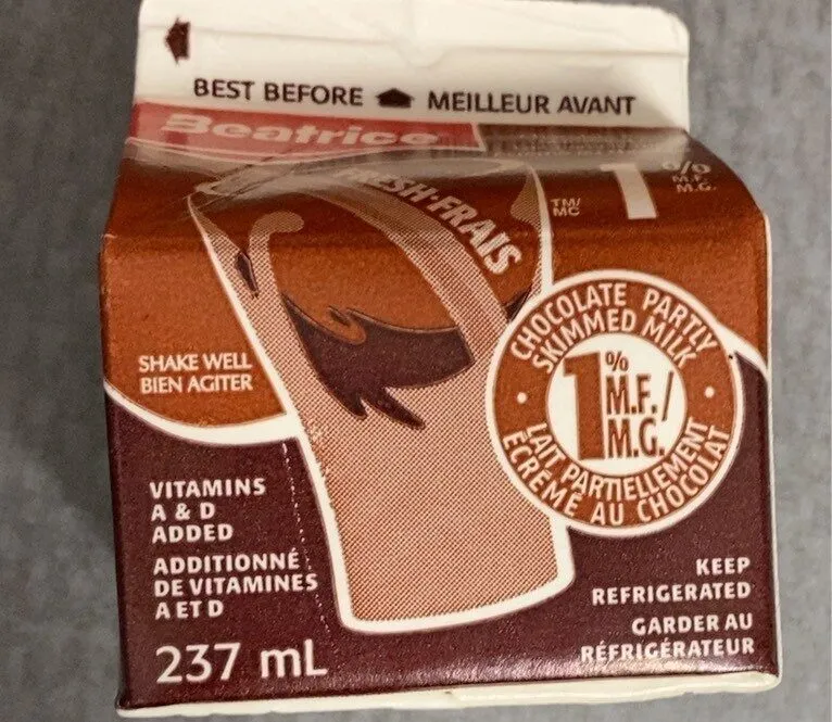 Chocolate Partly Skimmed Milk