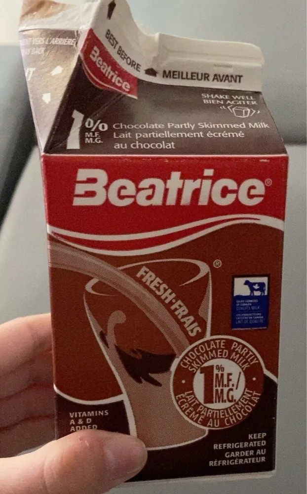 Lait au chocolat