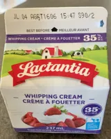 Crème à fouetter