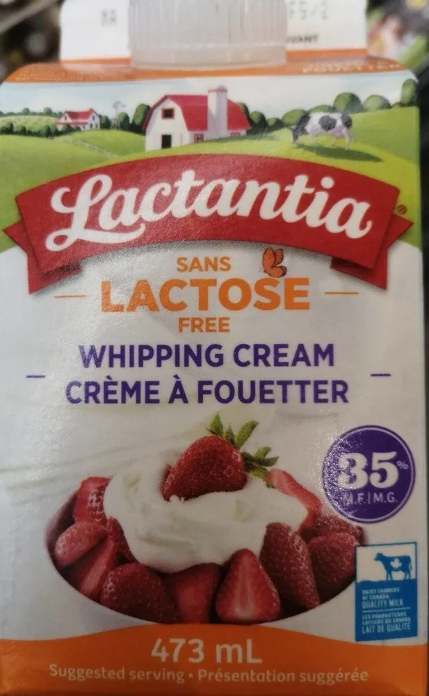 Crème à fouetter