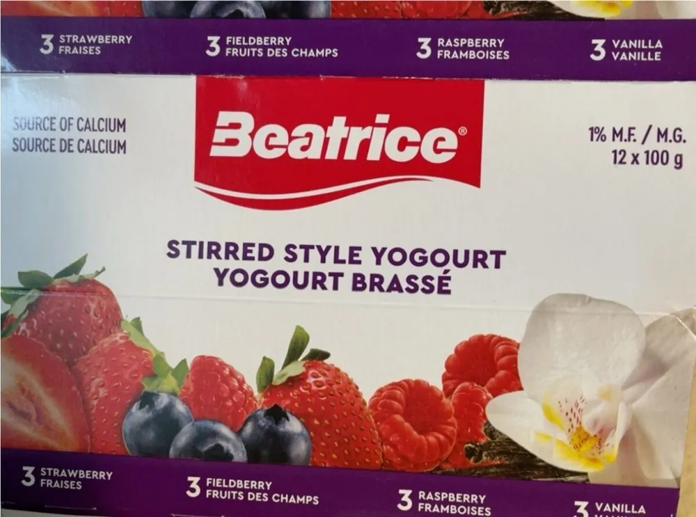 Stirred style yogurt