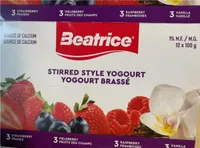 Stirred style yogurt