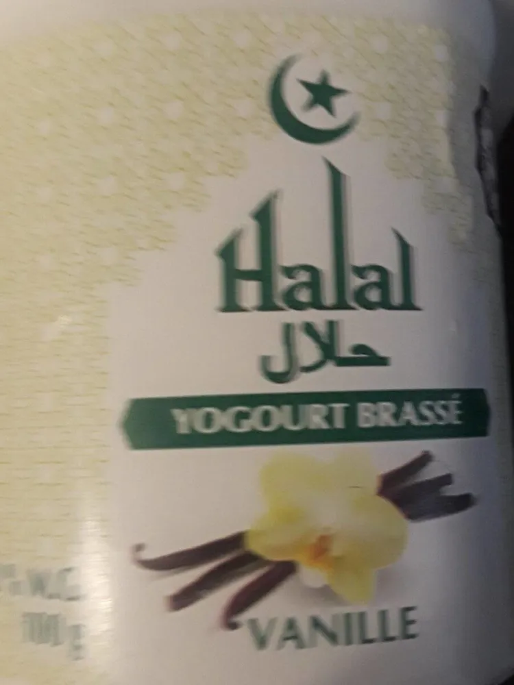Halal yaourt
