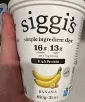 simple ingredient skyr banana