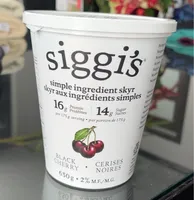 Skyr cerise noir