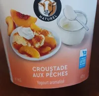 Yogourt Ballan - Croustade aux pêches