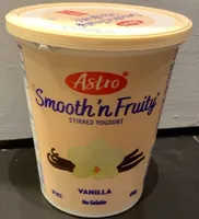 Smooth ‘n Fruity Vanilla Yogourt