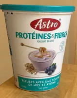 Yogourt brassé protéines et fibres
