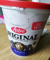 Original yogourt Balkan aromatisé bleuet