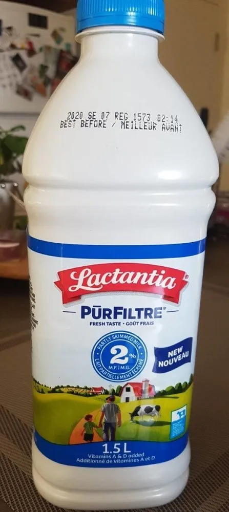 Lait PurFiltre 2%