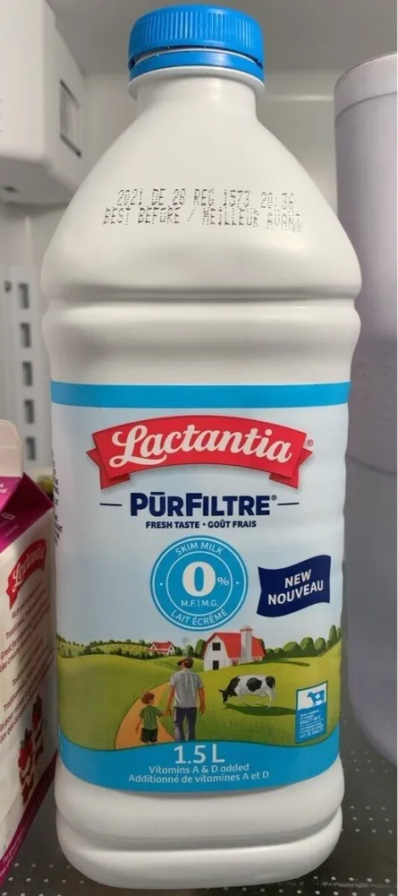 Lactantia pure filtre