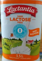 Lait sans lactose 0%