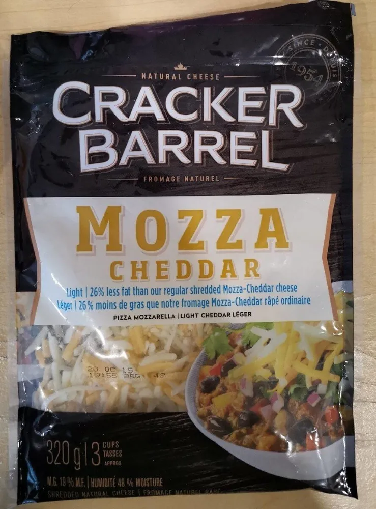 Mozza cheddar léger