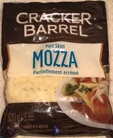 Mozza partiellement écrémé