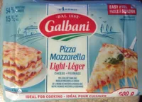 Pizza Mozzarella Light Cheese - Fromage Léger