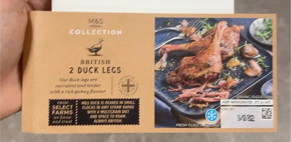 2 duck legs
