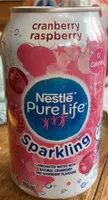 Cranberry Raspberry Sparkling water
