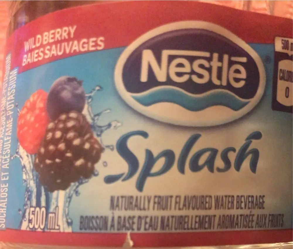 Splash wild berry