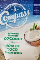 Sweetened shredded coconut
