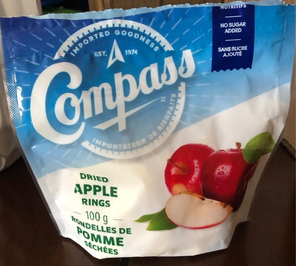 Rondelles de pomme séchées