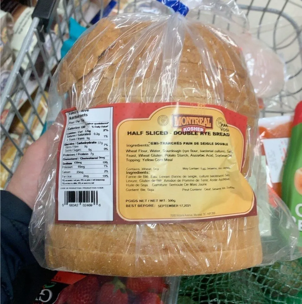 Pin half sliced double