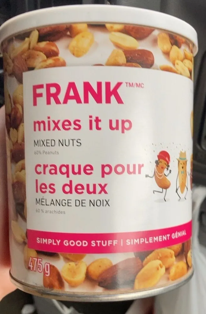 Mixes it up mixed nuts