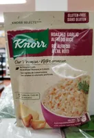 Roasted garlic Alfredo rice