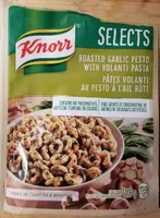 Pâtes volanti au pesto à l'ail roti