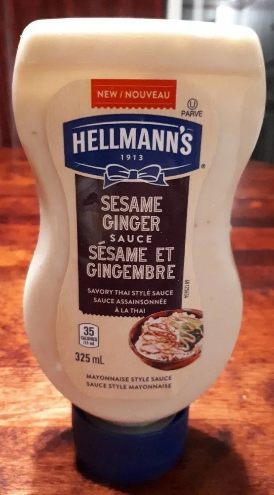Sauce sésame et gingembre